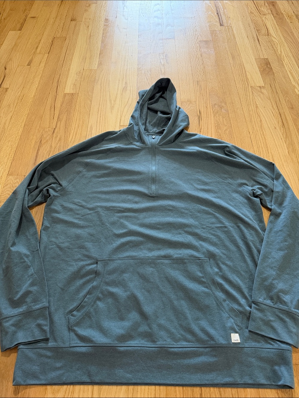 Vuori Ponto Performance Half Zip Hoodie Sz XXL